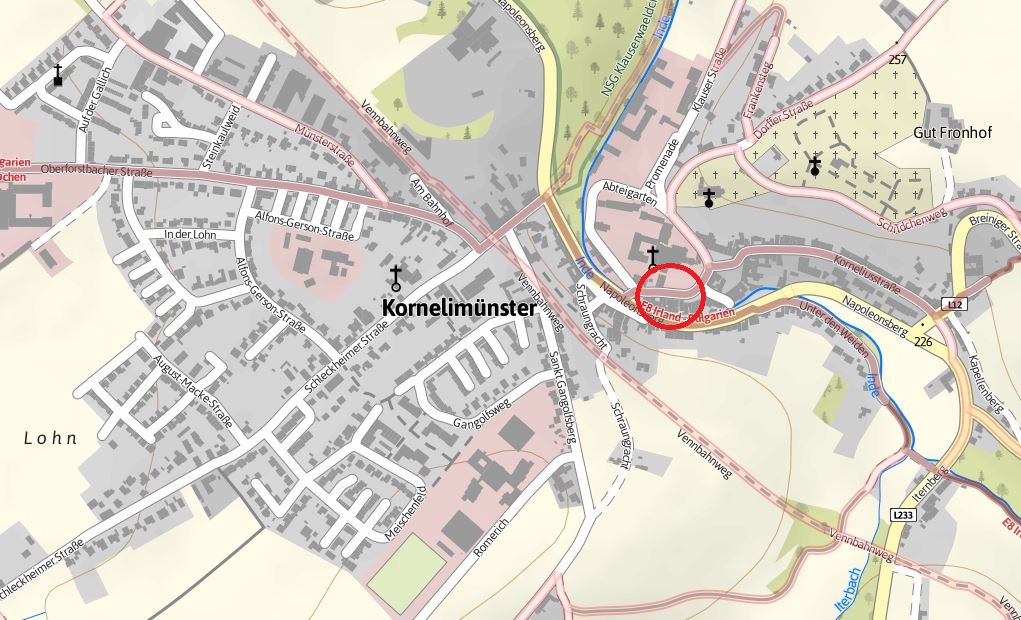Karte Kornelimünster